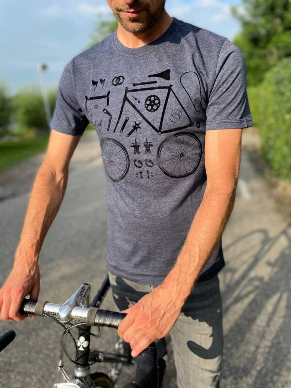 T shirt best sale met fiets