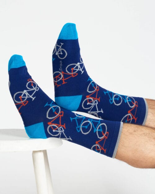 Bicycle socks in a box Thought