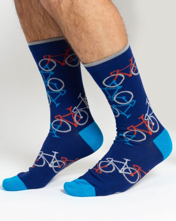 Bicycle socks in a box Thought