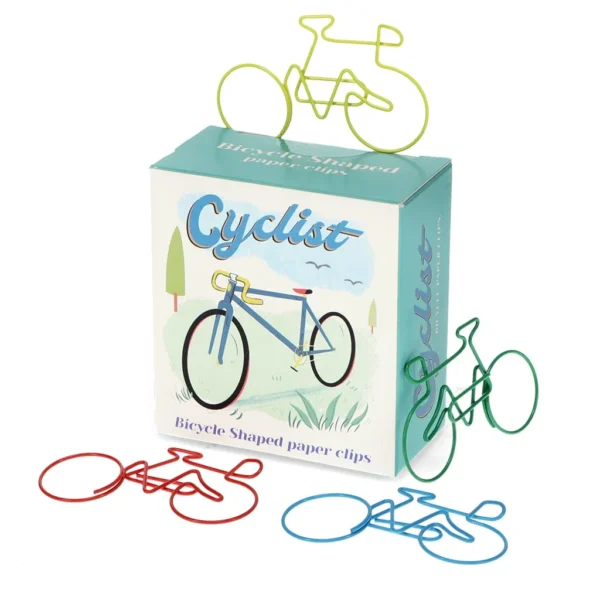 fiets paperclips cyclist