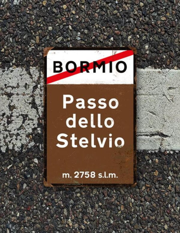 wielerbord passo dello stelvio