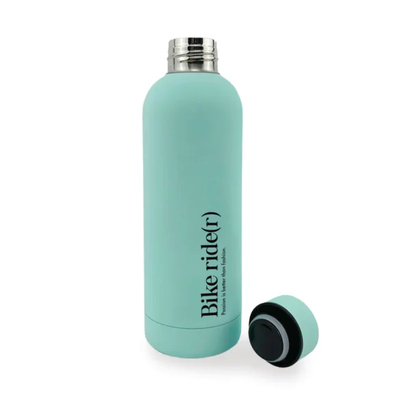 Bike rider thermos drinkfles