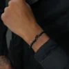 fiets kralen armbandje Sailbrace zwart