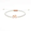 pearl rose fiets armbandje