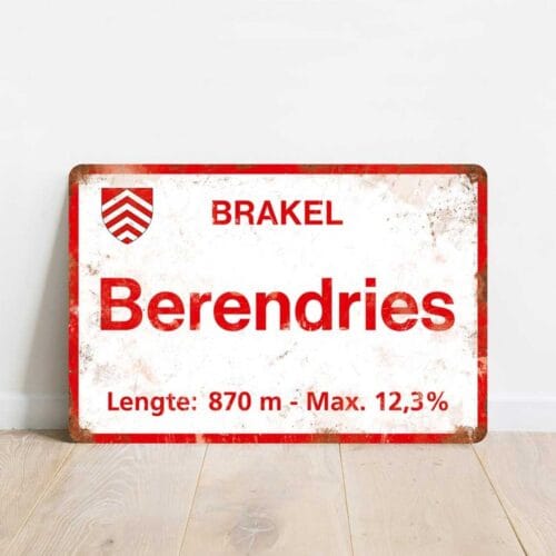 fietsbord Berendries KOM Attack